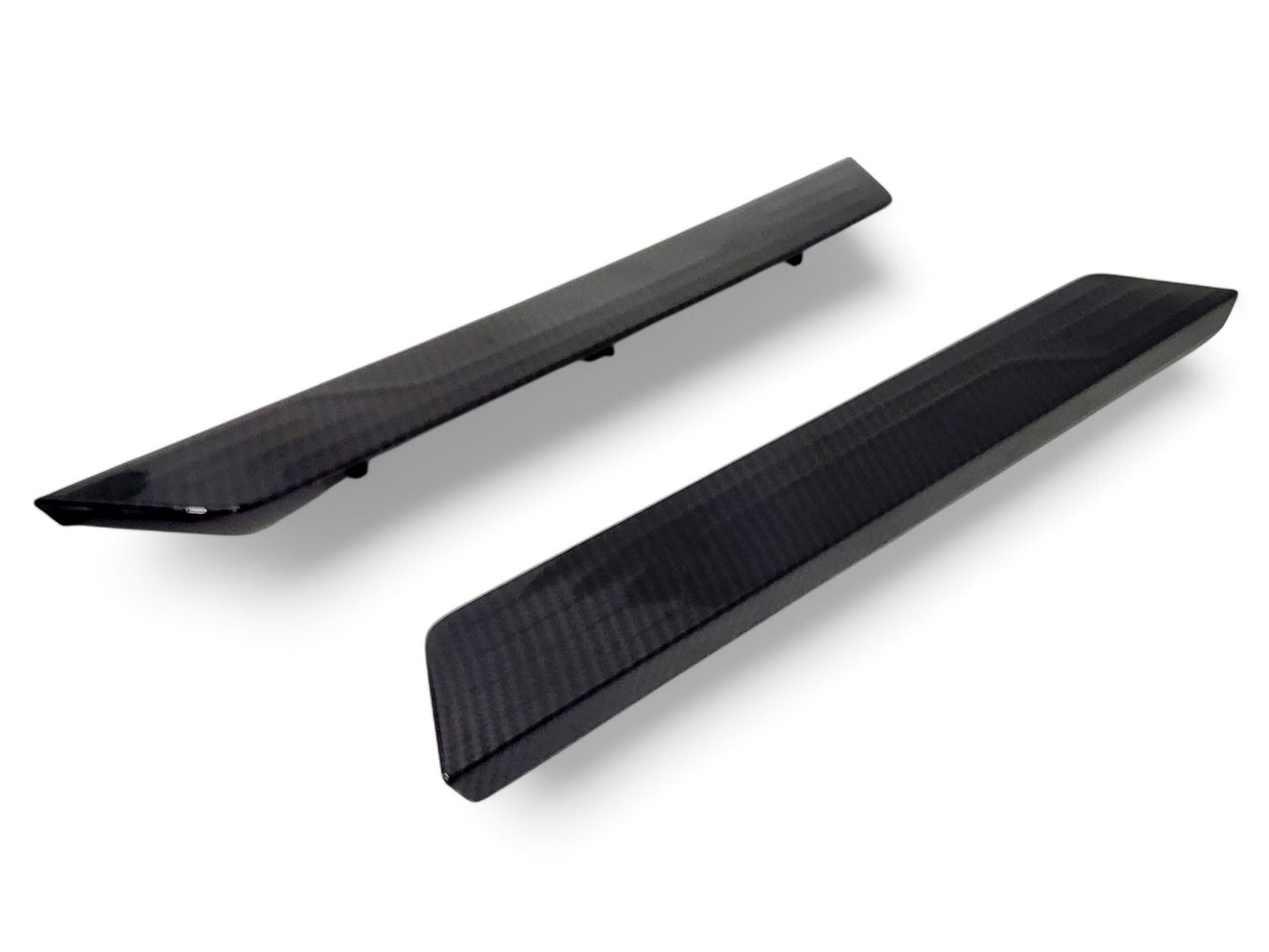 2020-2024 Chevy Corvette C8 Stingray Carbon Fiber Hydrocoat Door Sill Plates