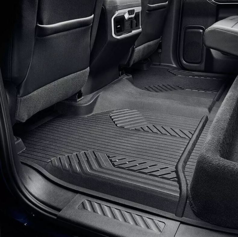 2020-2024 Chevy Silverado GMC Sierra Crew Cab All Weather Floor Liner OEM GM