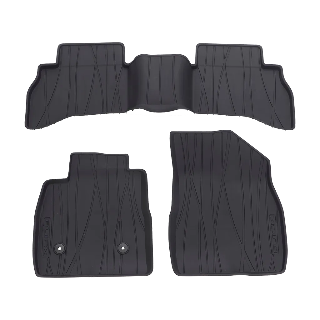 2020-2025 Buick Encore GX AWD Black All Weather Floor Mats OEM GM 42664383