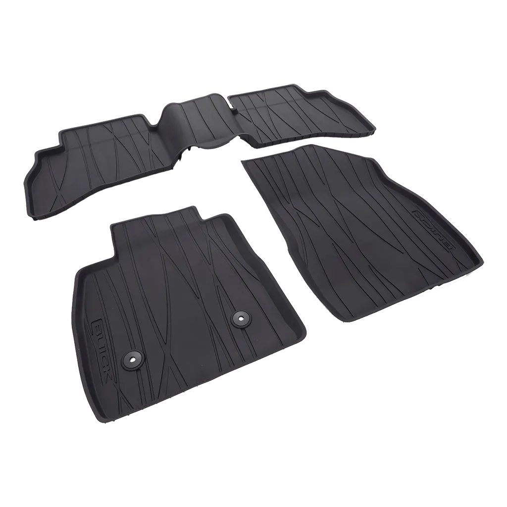2020-2025 Buick Encore GX AWD Black All Weather Floor Mats OEM GM 42664383