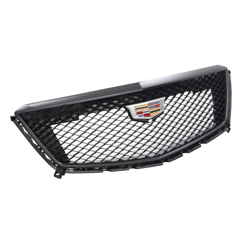 2020-2025 Cadillac XT5 Gloss Black Mesh Front Grille HD Surround Camera Option
