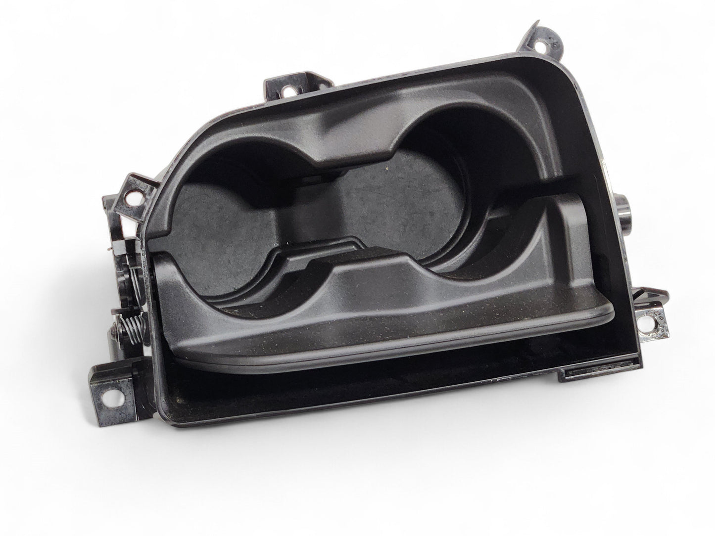 2020-2025 Corvette C8 Black Leather console Cup Holder with marks OEM GM *READ*