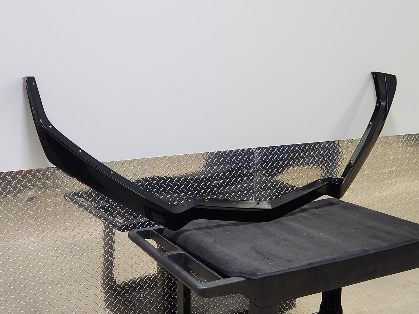 2020-2025 Chevy Corvette C8 Carbon Flash Front Splitter 5VM OEM GM 23380491