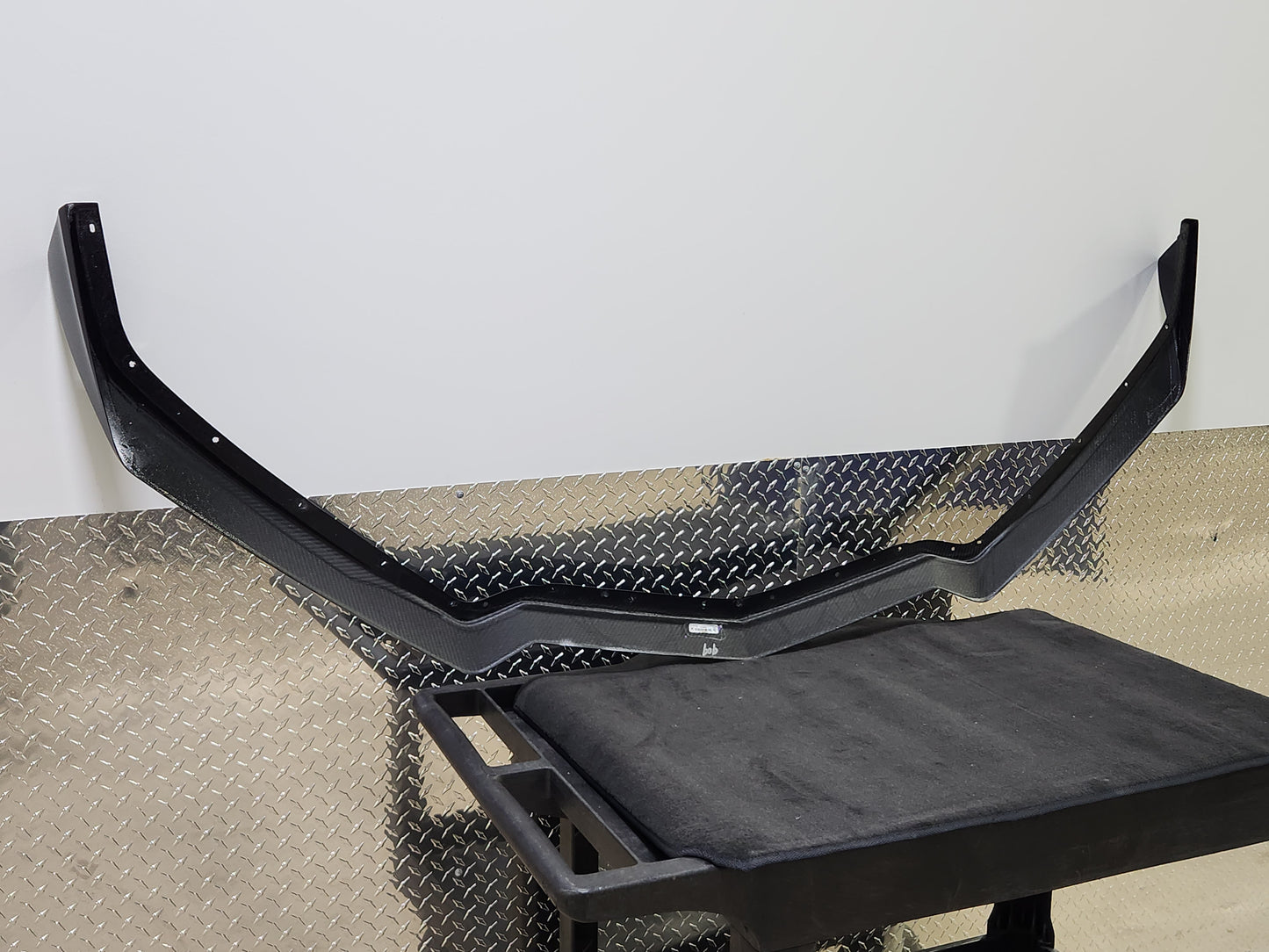 2020-2025 Chevy Corvette C8 Carbon Flash Front Splitter 5VM OEM GM 23380491