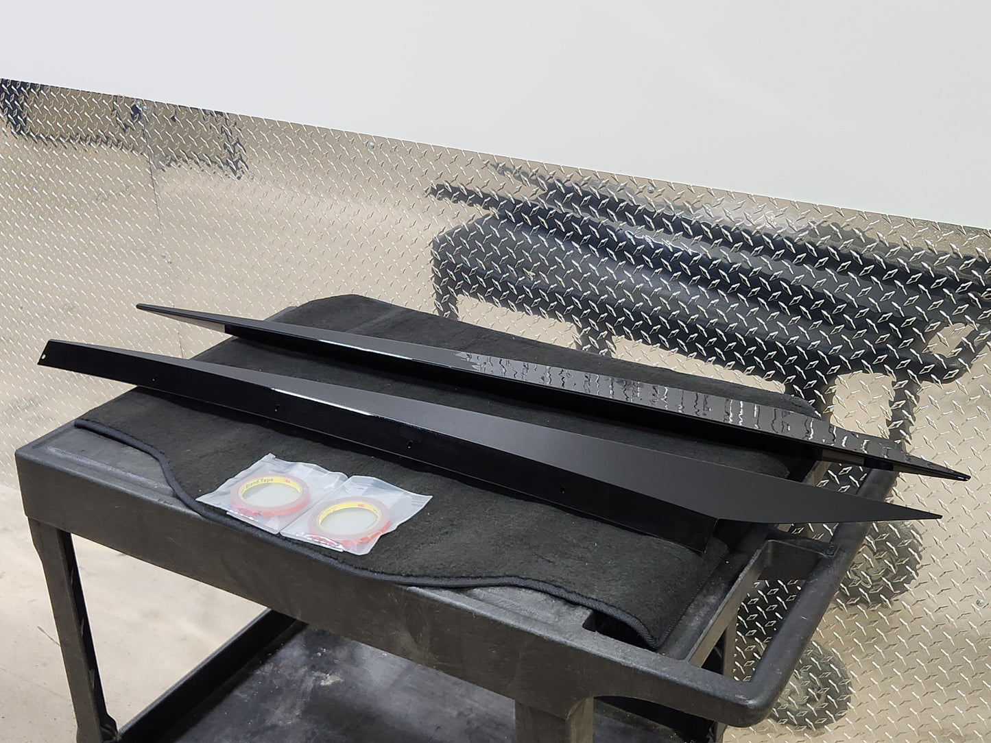 2020-2025 Corvette C8 Z51 Stingray Side Skirts Rocker Panel Extensions