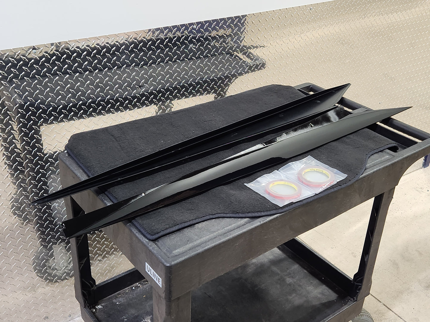 2020-2025 Corvette C8 Z51 Stingray Side Skirts Rocker Panel Extensions