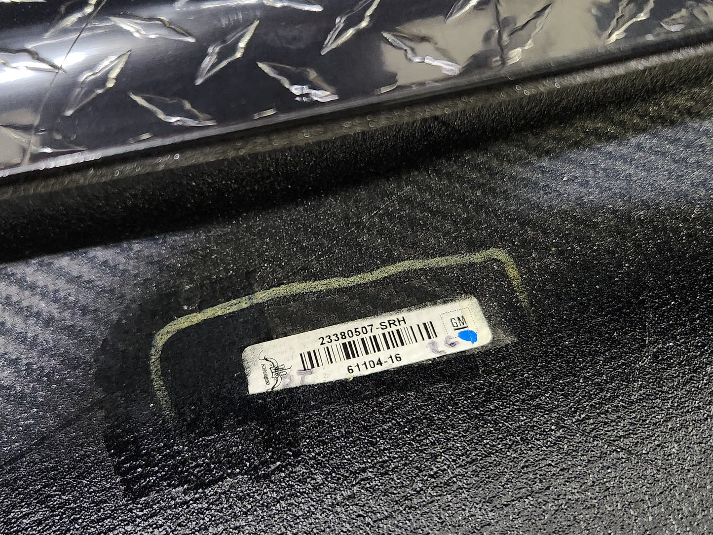 2020-2025 Corvette C8 Stingray Z51 RH Carbon Flash Side Skirt Rocker Molding