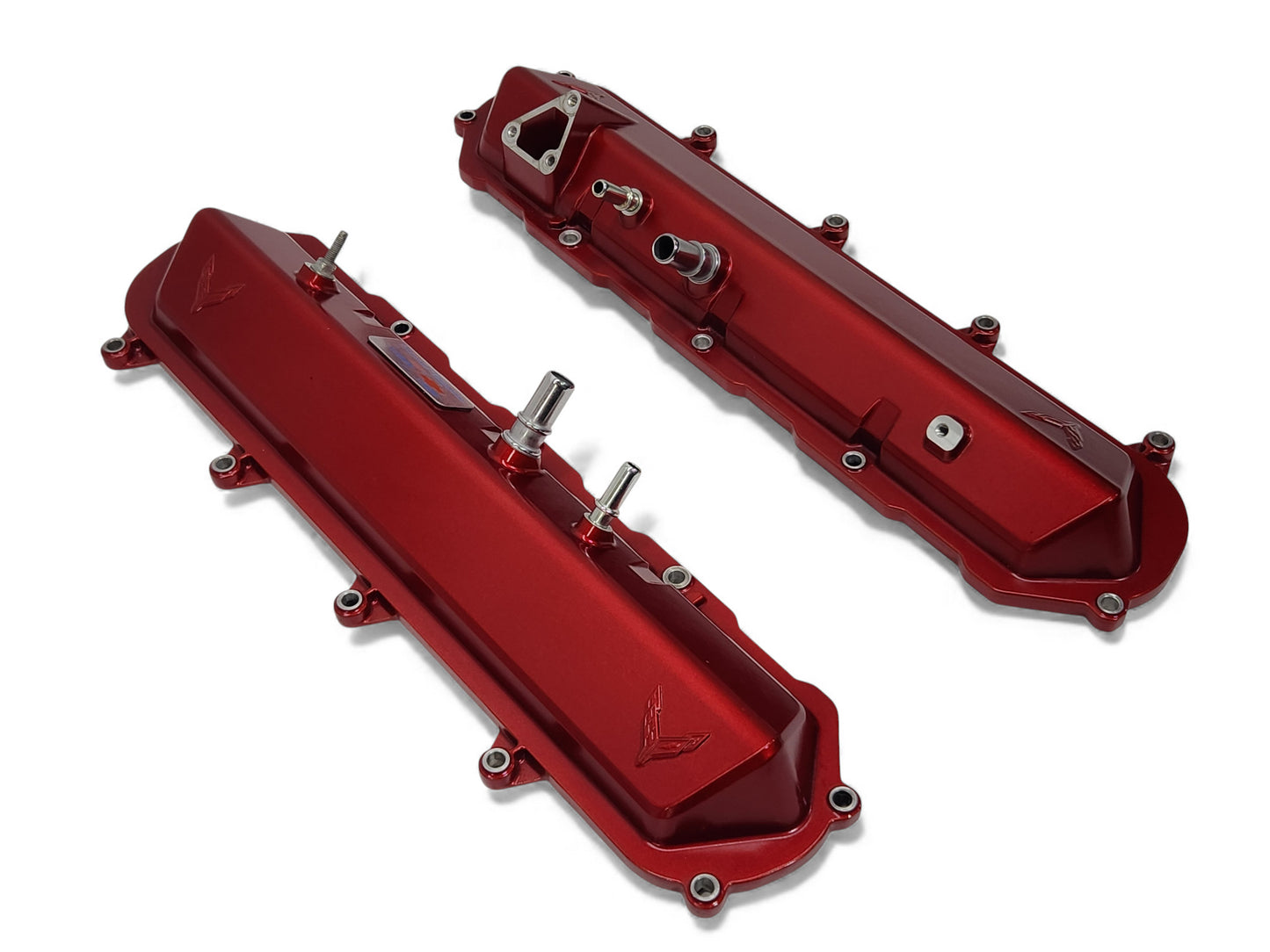 2020-2026 Chevy Corvette C8 Stingray LT2 6.2L Engine Valve Covers OEM GM