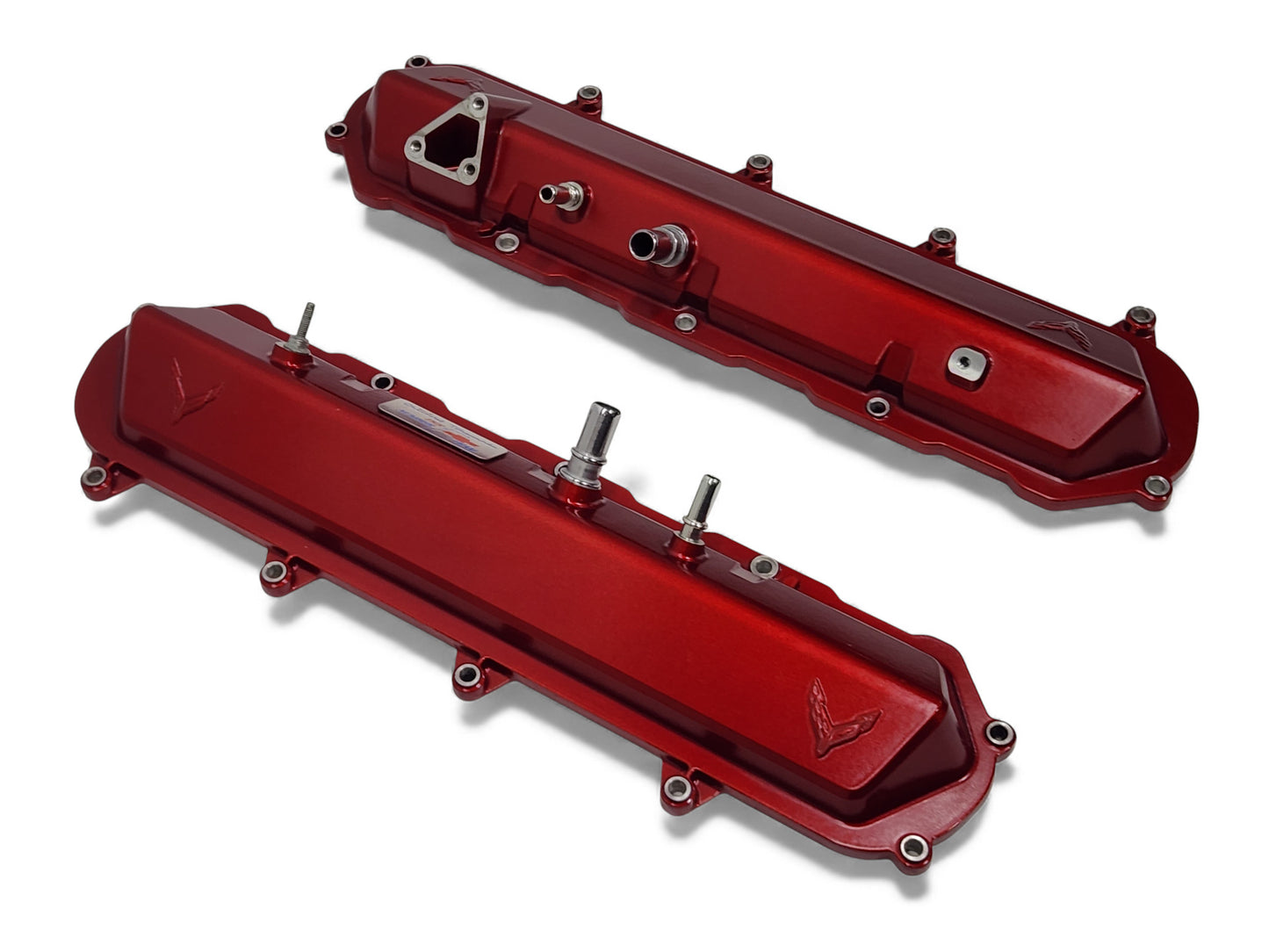 2020-2026 Chevy Corvette C8 Stingray LT2 6.2L Engine Valve Covers OEM GM