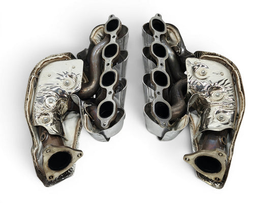 2020-2026 Corvette C8 Stingray LT2 Exhaust Header Manifolds with Shields OEM GM