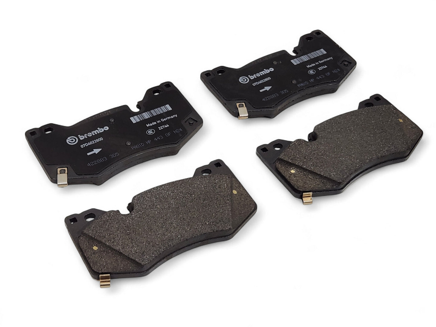 2020-2026 Chevy Corvette C8 Stingray Z51 Front Brembo Brake Pad Set OEM GM