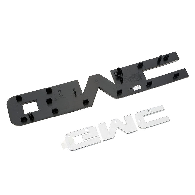 2021-2026 GMC Yukon XL Illuminated Front Black Grille Emblem OEM GM
