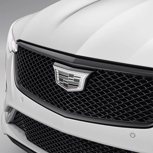 2021-2025 Cadillac CT4 Monochrome Grille Trunk Emblems OEM GM 84767371