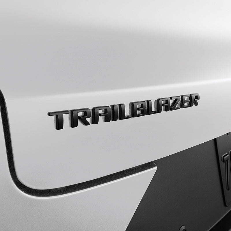2021-2025 Chevy Trailblazer Rear "Trailblazer" Emblems in Black GM OEM 42764658