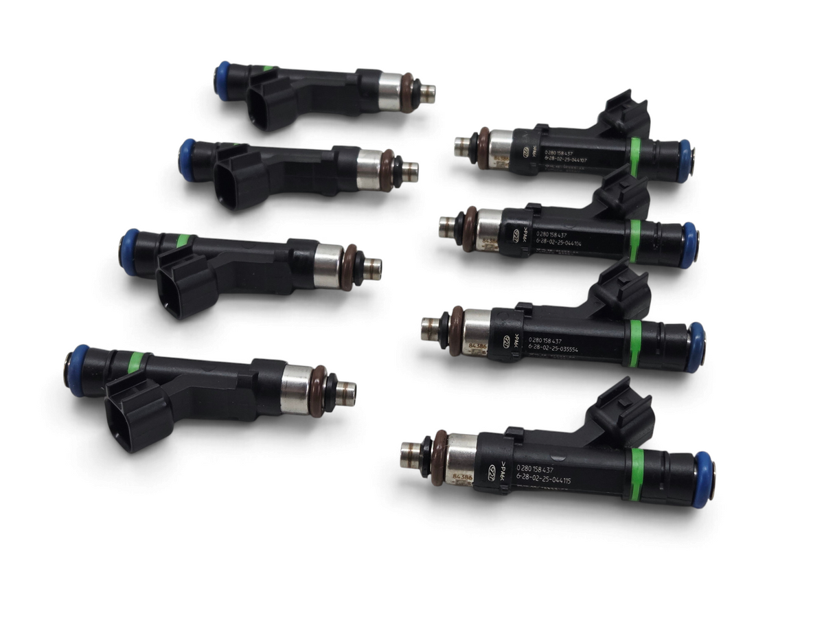 2021-2025 Ford F150 5.0 Fuel Injectors OEM ML3E-9F593-AA - Set of 8