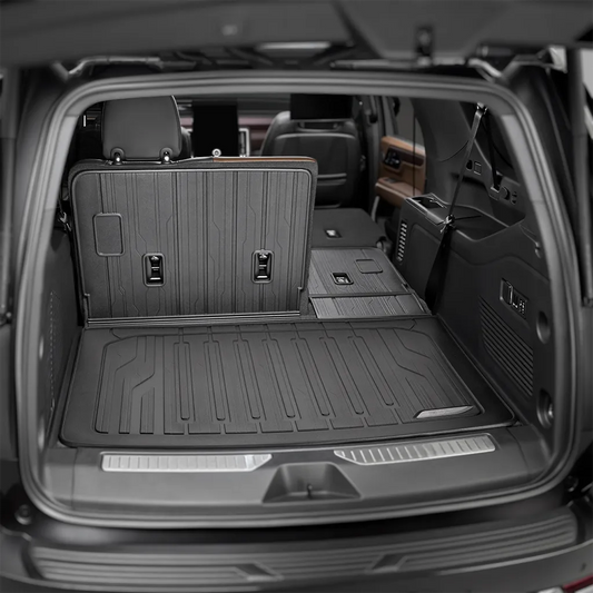 2021-2026 GMC Yukon XL Integrated Cargo Liner 85783766 Black w/ GMC Logo OEM GM