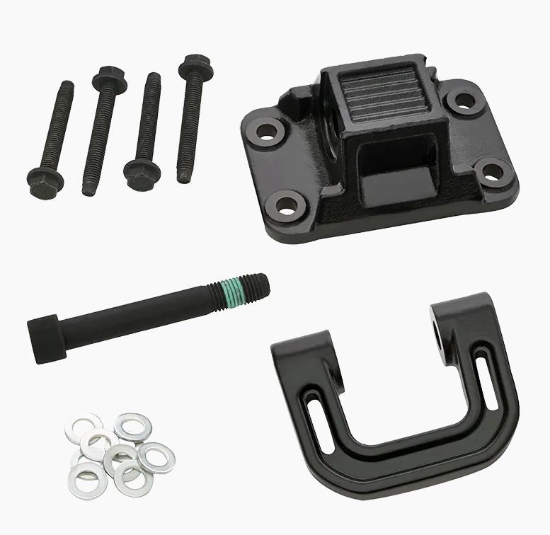 2022-2026 Hummer EV D-Ring Black Recovery Hook OEM GM - 1 Hook