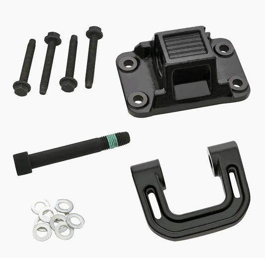 2022-2026 Hummer EV D-Ring Black Recovery Hook OEM GM - 1 Hook