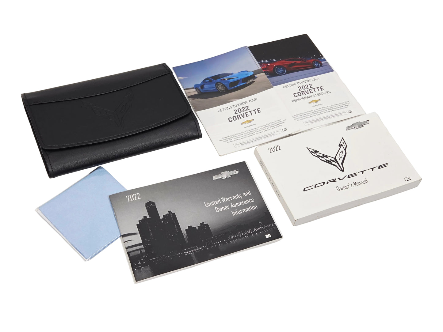 2022 Chevy Corvette C8 Stingray Owners Manual Guide Book Portfolio OEM GM