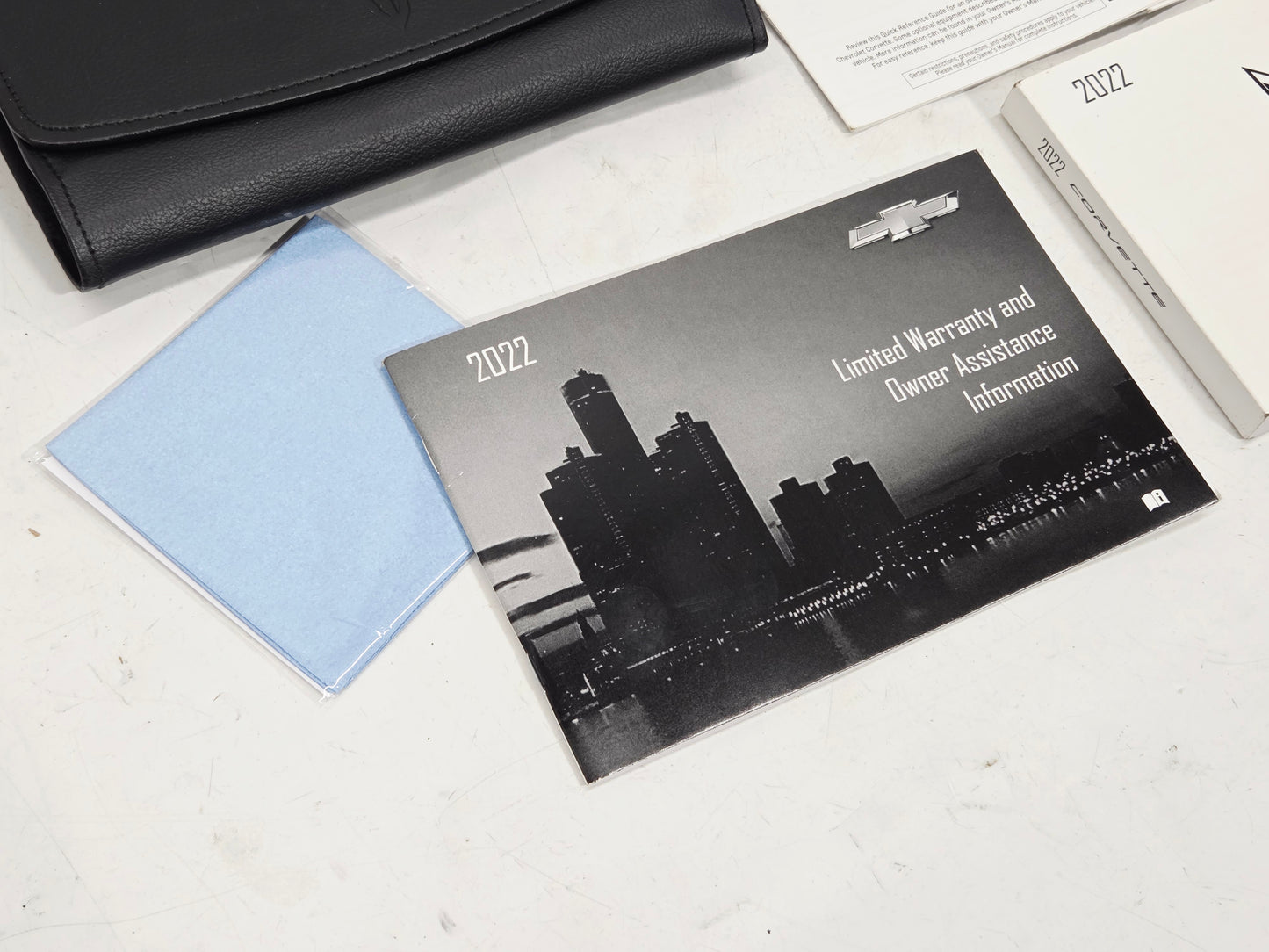 2022 Chevy Corvette C8 Stingray Owners Manual Guide Book Portfolio OEM GM