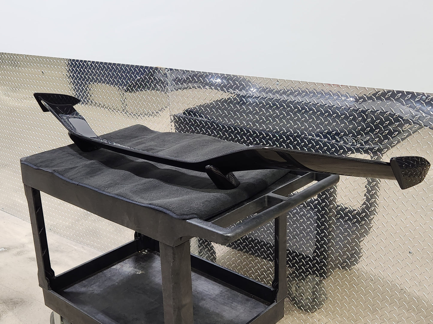 2023-2025 Corvette C8 Z06 Z07 Exposed Carbon Fiber High Wing OEM *BLEM*