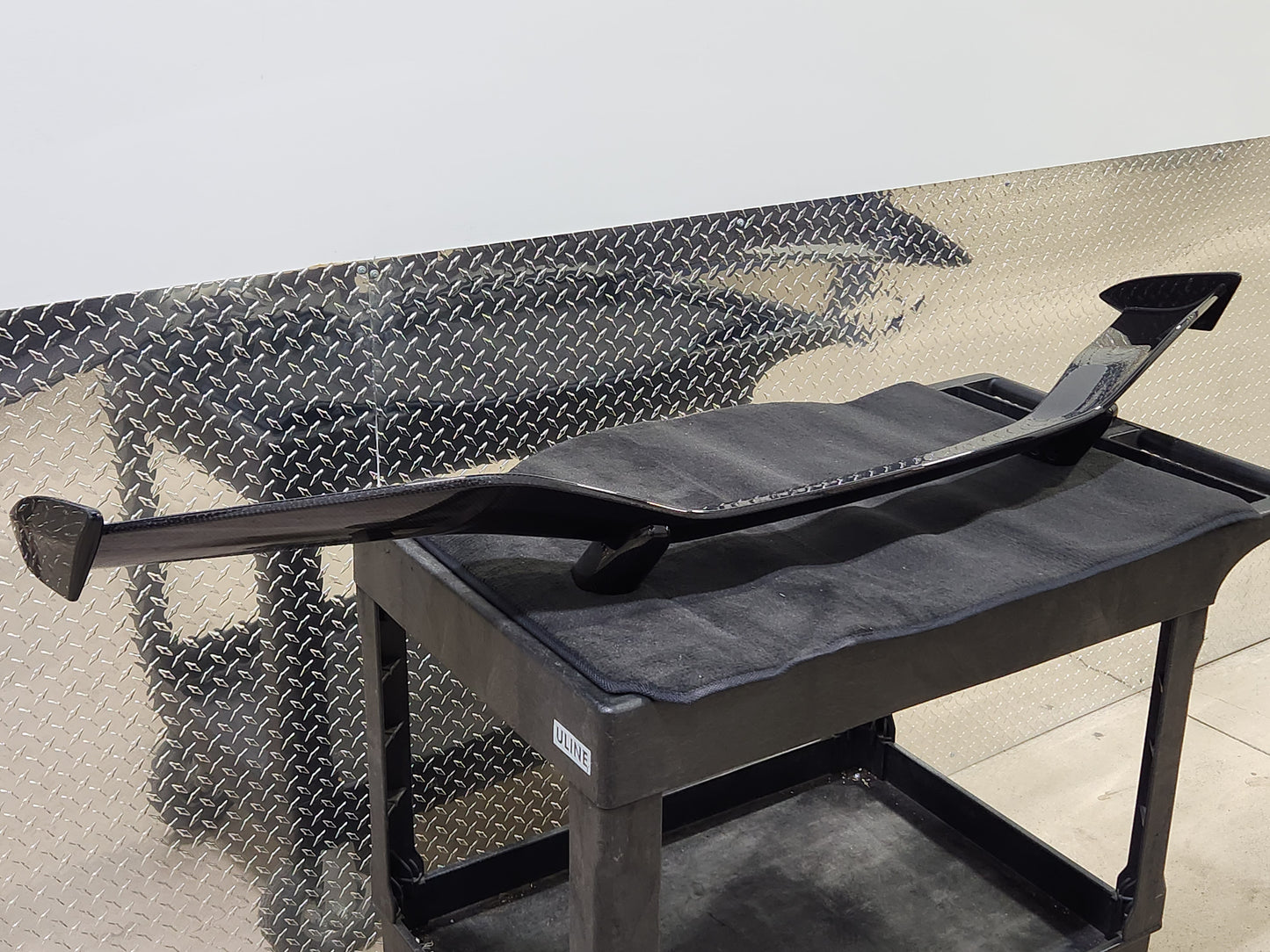 2023-2025 Corvette C8 Z06 Z07 Exposed Carbon Fiber High Wing OEM *BLEM*