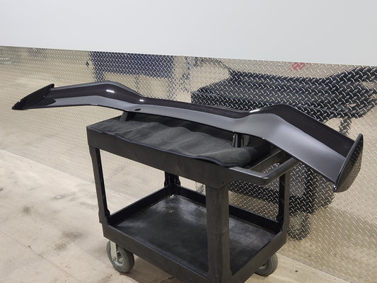 2023-2025 Corvette C8 Z06 Z07 Exposed Carbon Fiber High Wing OEM *BLEM*