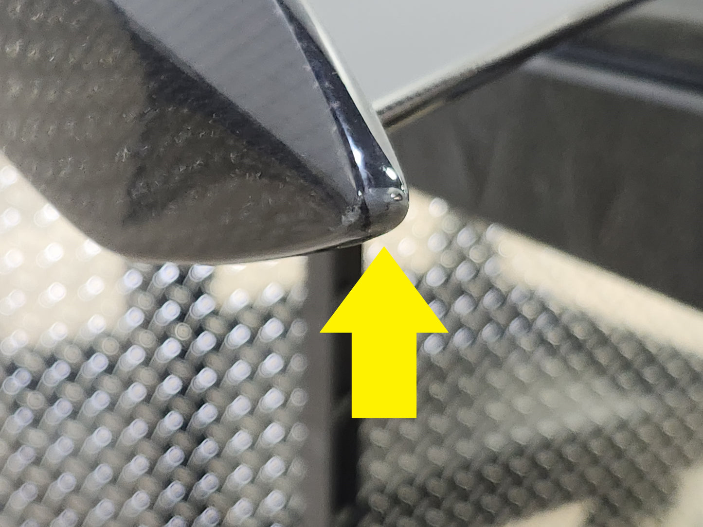 2023-2025 Corvette C8 Z06 Z07 Exposed Carbon Fiber High Wing OEM *BLEM*