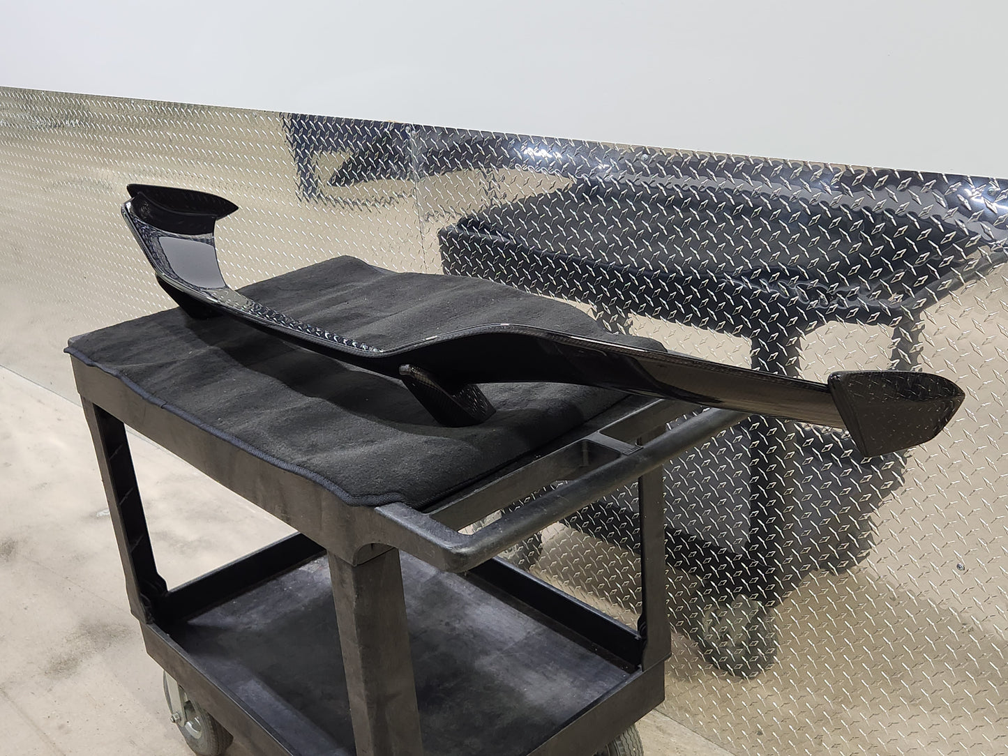 2023-2025 Corvette C8 Z06 Z07 Exposed Carbon Fiber High Wing OEM GM