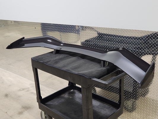 2023-2025 Corvette C8 Z06 Z07 Exposed Carbon Fiber High Wing OEM GM