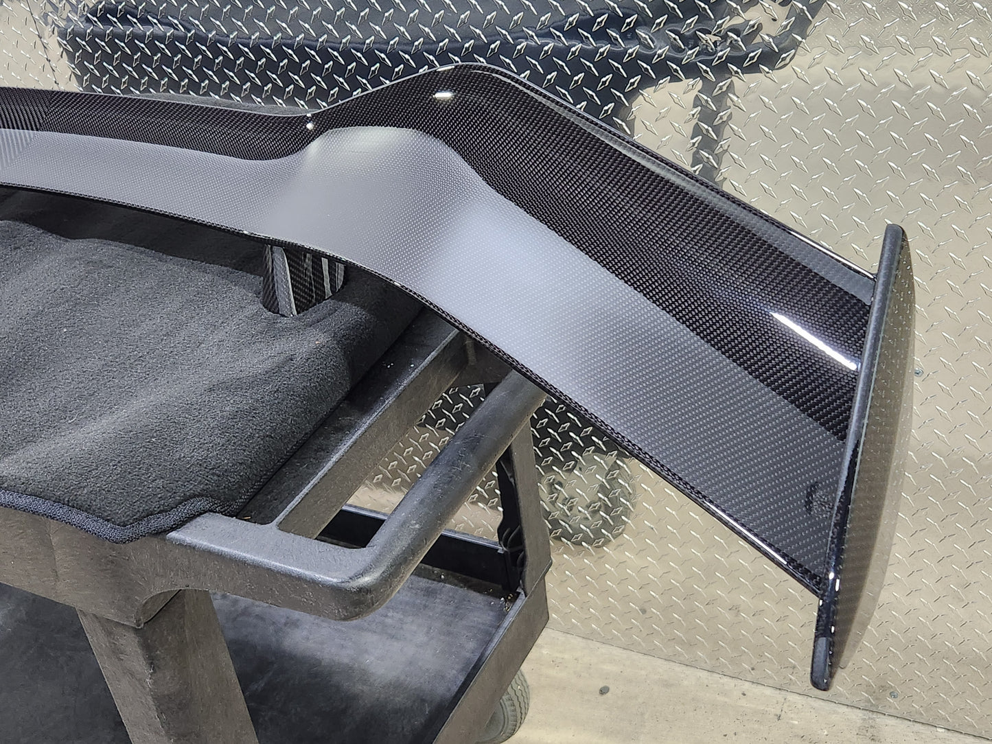 2023-2025 Corvette C8 Z06 Z07 Exposed Carbon Fiber High Wing OEM GM