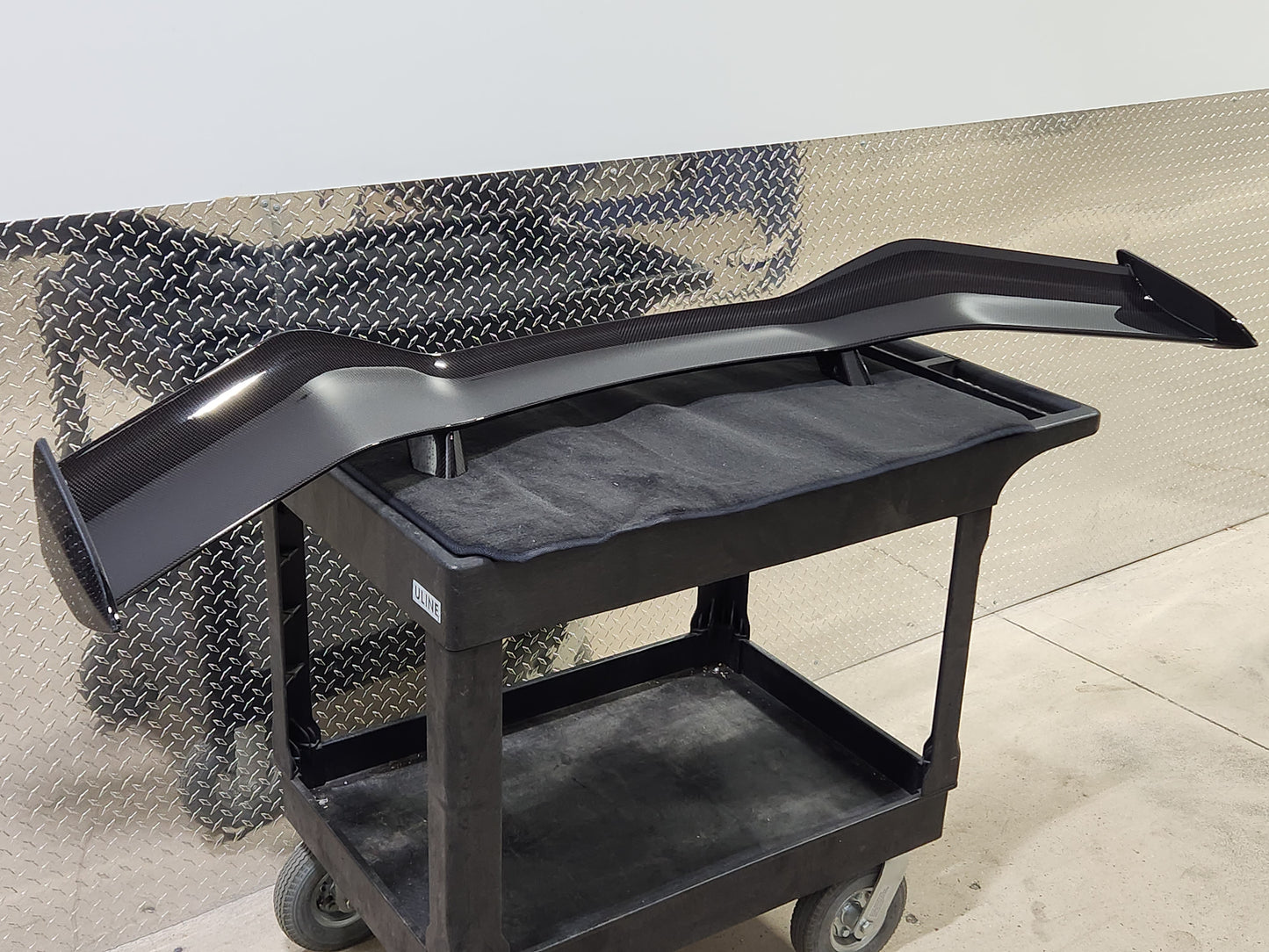 2023-2025 Corvette C8 Z06 Z07 Exposed Carbon Fiber High Wing OEM GM