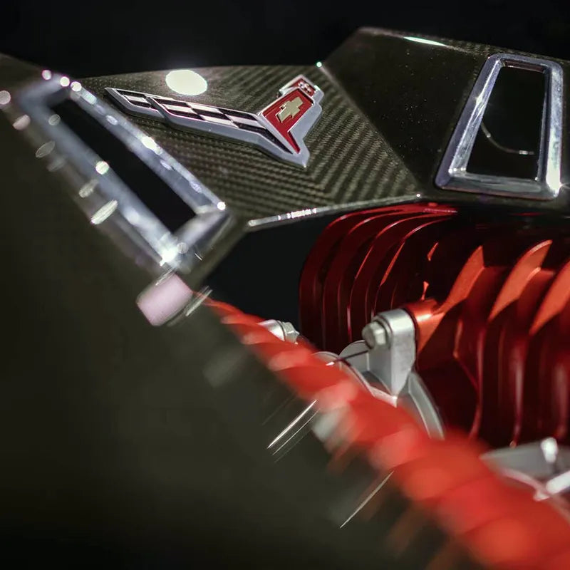 2023-2026 Chevy Corvette C8 Z06 Visible Carbon Fiber Engine Cover OEM GM