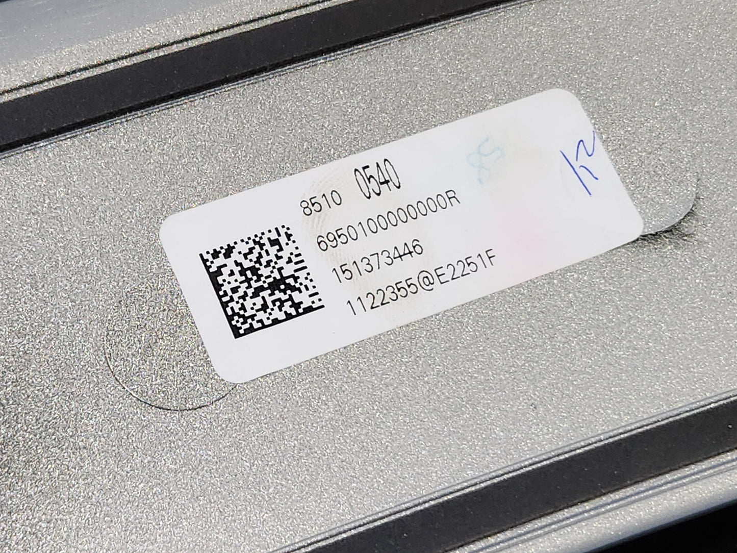 2023-2026 Chevy Corvette C8 Z06 Silver Flare Spoiler OEM GM