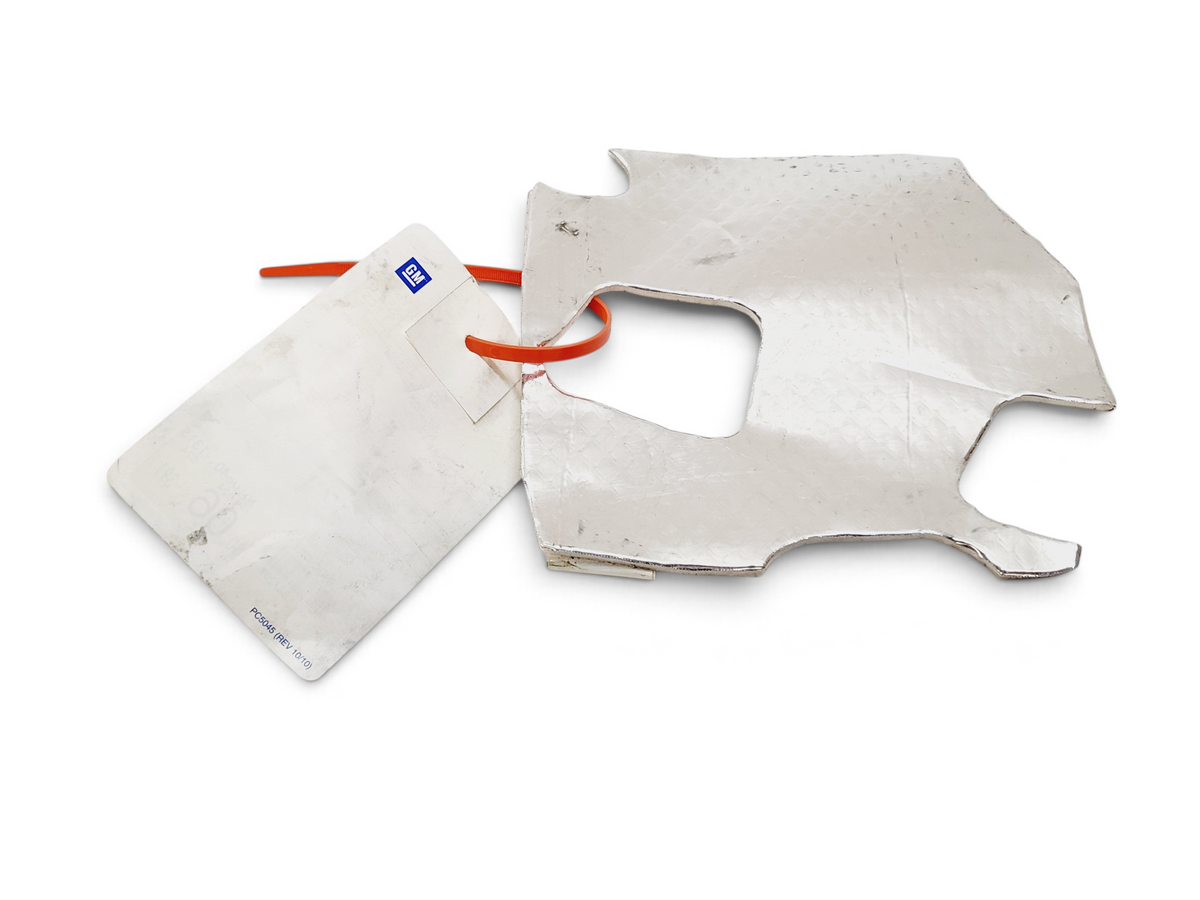 Send it Auto Parts OEM GM driver side fuel tank heat shield for 2014-2019 Chevy Corvette C7 with factory tag