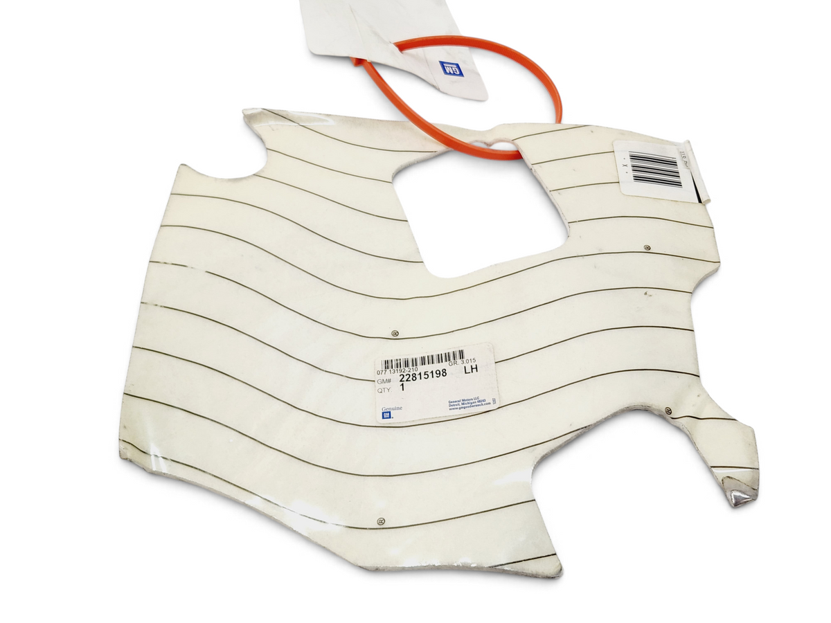 Send it Auto Parts OEM GM driver side fuel tank heat shield for 2014-2019 Chevy Corvette C7 with part number 22815198