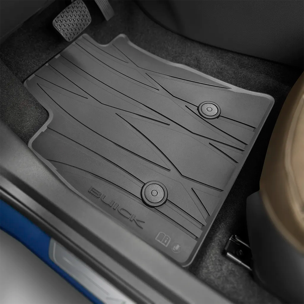 2024-2026 Buick Envista Black Front Rear All Weather Floor Mats OEM GM