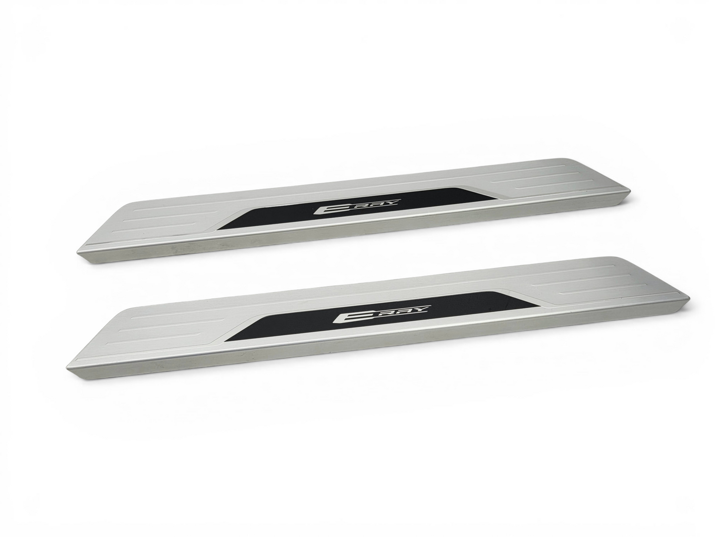 2024-2026 Corvette C8 ERay E-Ray Door Sill Scuff Entry Plates OEM GM