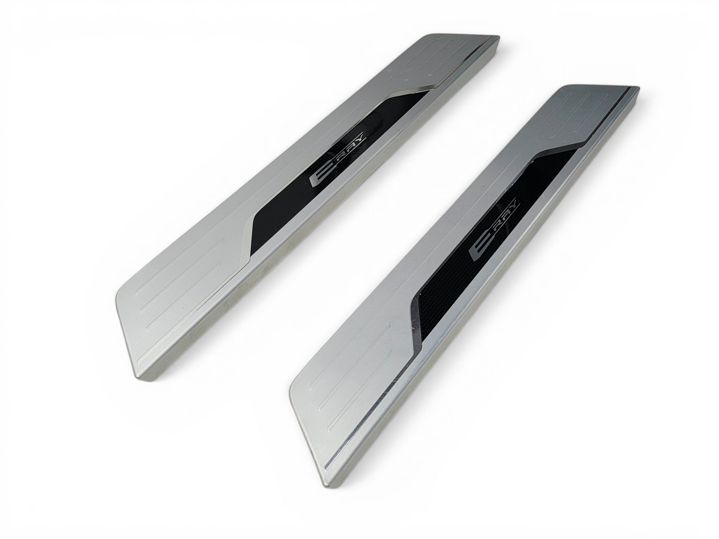 2024-2026 Corvette C8 ERay E-Ray Door Sill Scuff Entry Plates OEM GM