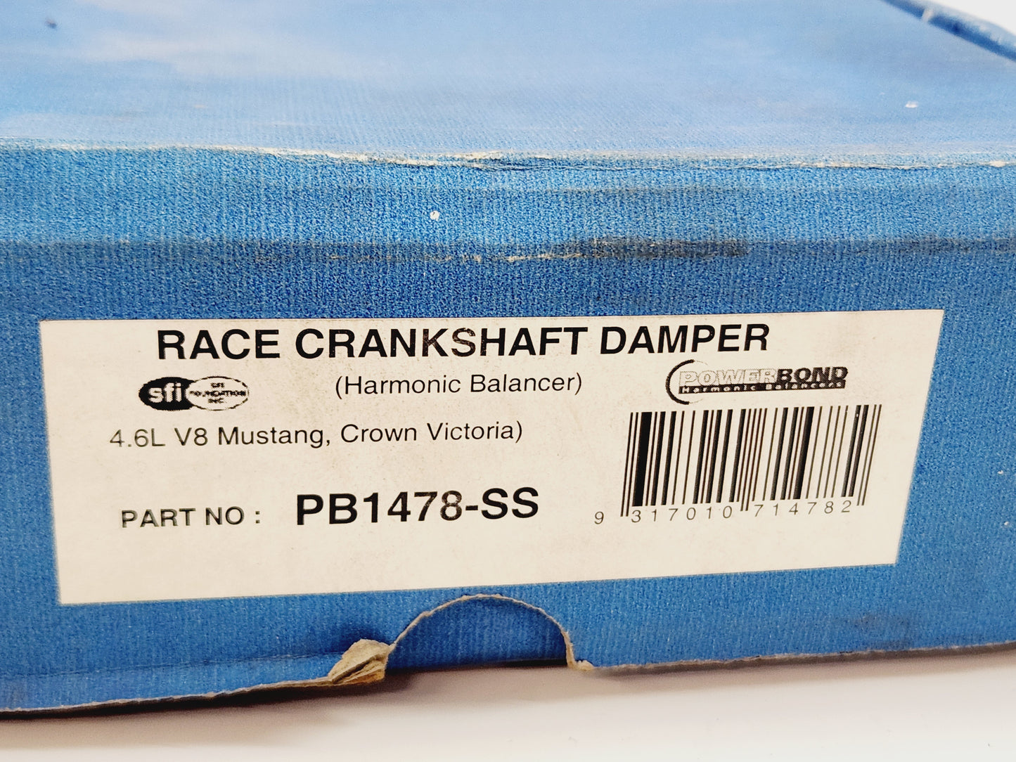 Powerbond SBF 4.6L Race Performance Harmonic Balancer *Missing Hub* PB1478SS