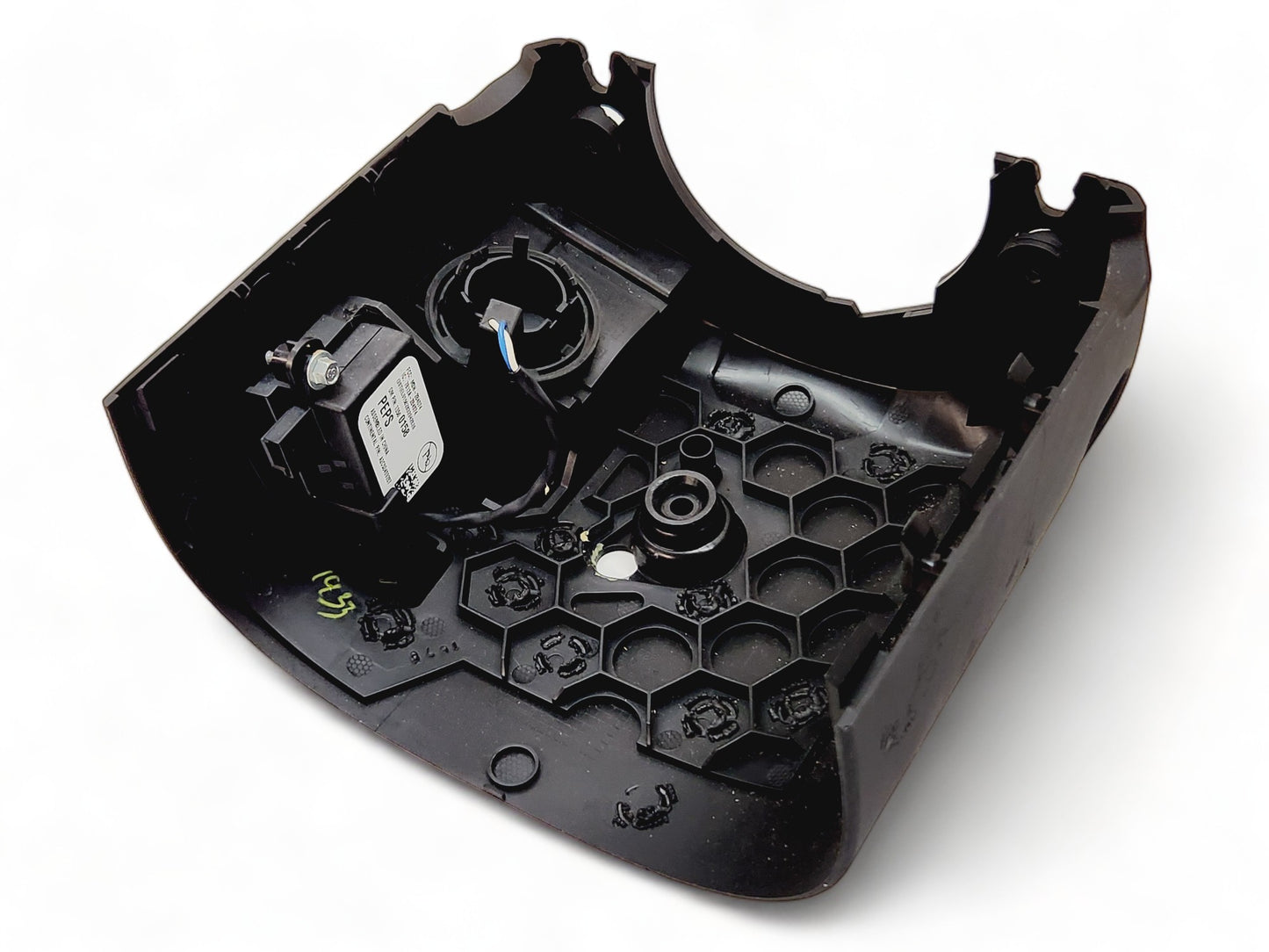 2014-2019 Chevy Corvette C7 Jet Black Steering Column Cover w/ Key OEM GM 3