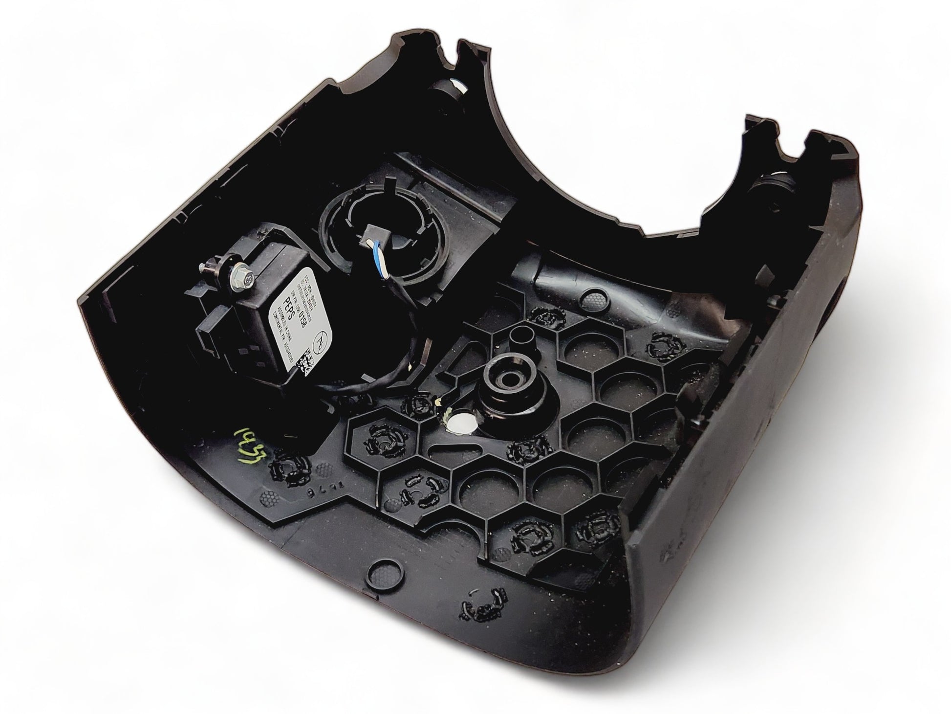 2014-2019 Chevy Corvette C7 Jet Black Steering Column Cover w/ Key OEM GM 3