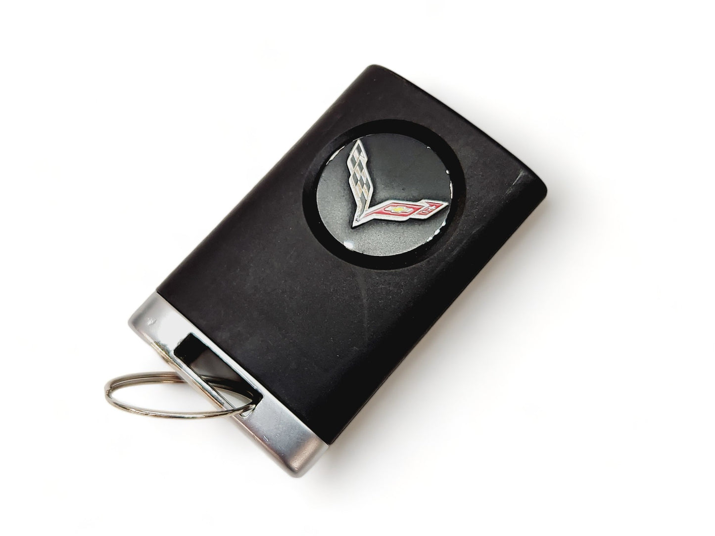 2014-2019 Chevy Corvette C7 Jet Black Steering Column Cover w/ Key OEM GM 4