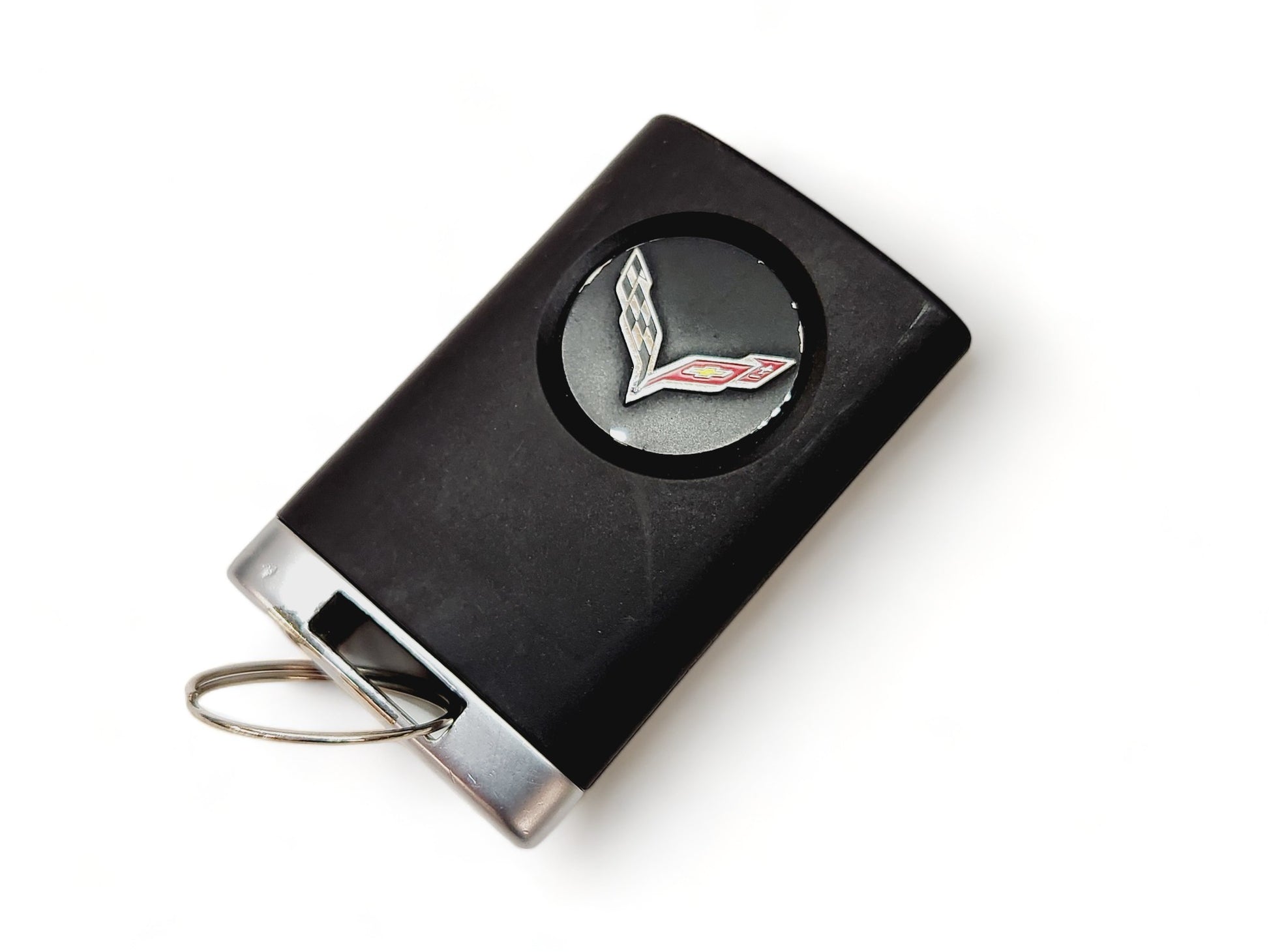 2014-2019 Chevy Corvette C7 Jet Black Steering Column Cover w/ Key OEM GM 4