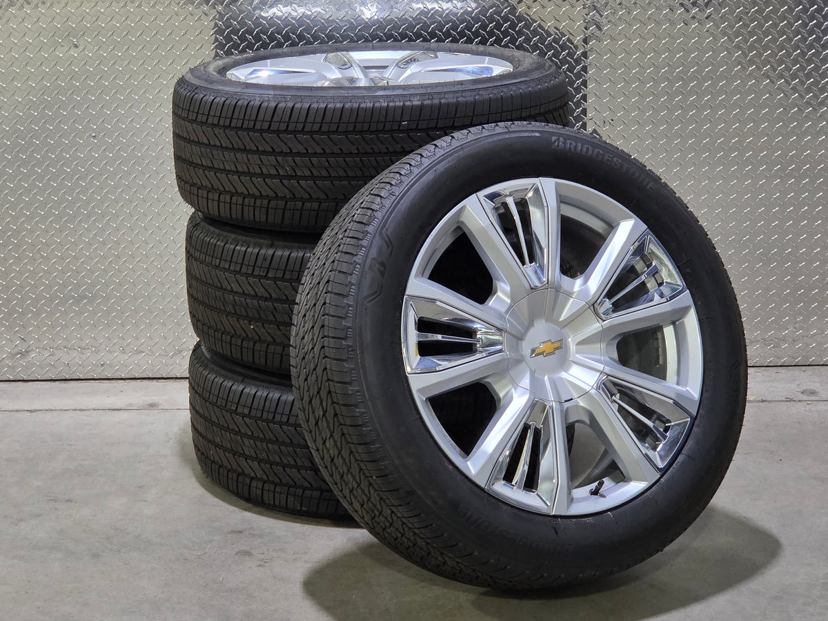 Chevy Silverado Tahoe Suburban 22x9 Wheels and Tires - New Takeoffs