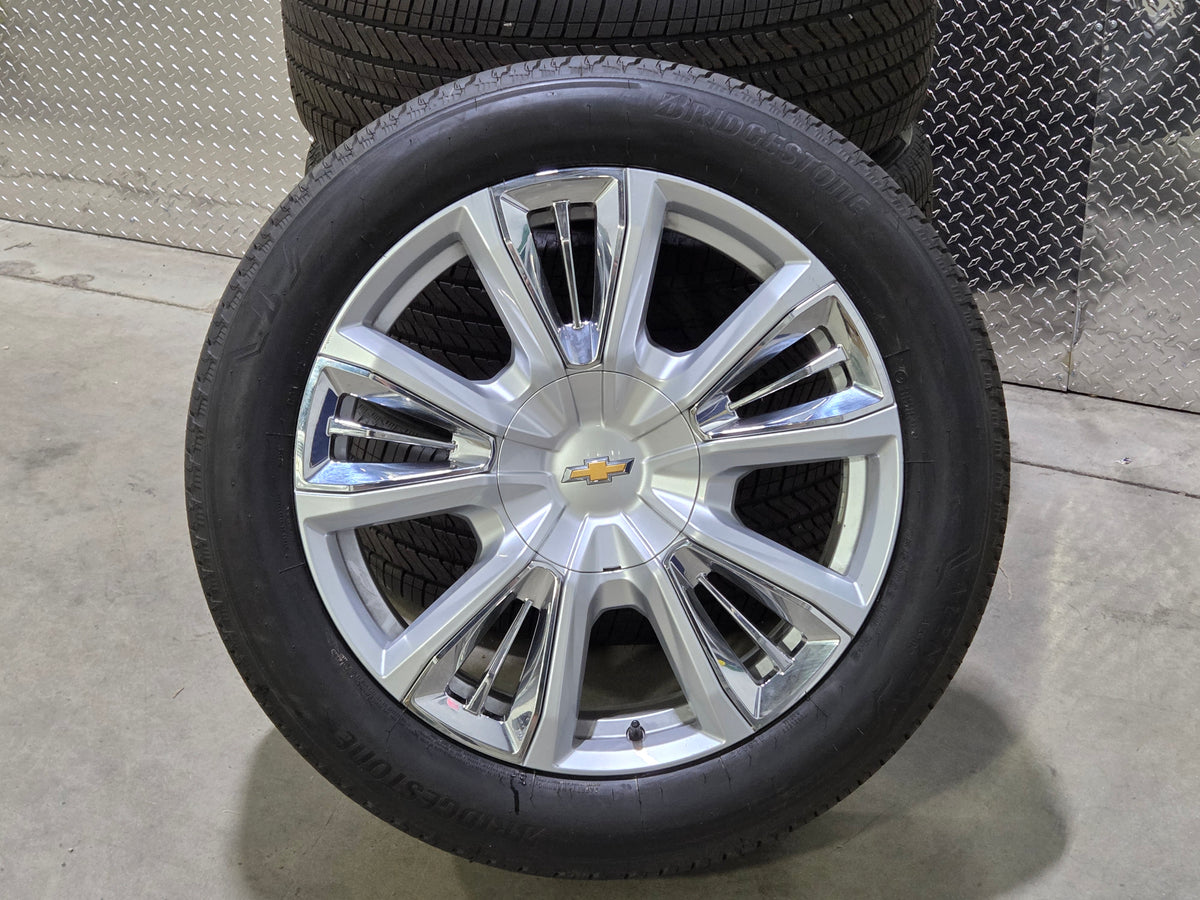 Chevy Silverado Tahoe Suburban 22x9 Wheels and Tires - New Takeoffs