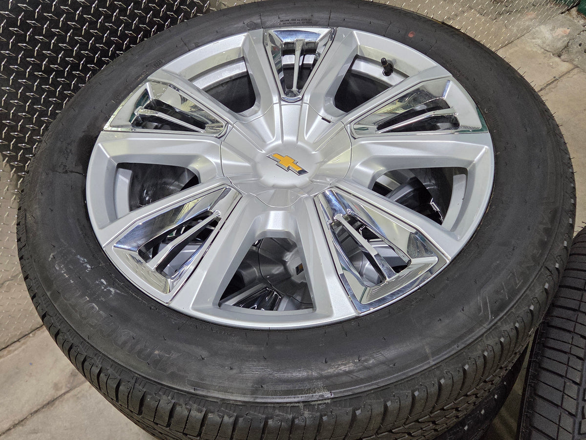 Chevy Silverado Tahoe Suburban 22x9 Wheels and Tires - New Takeoffs