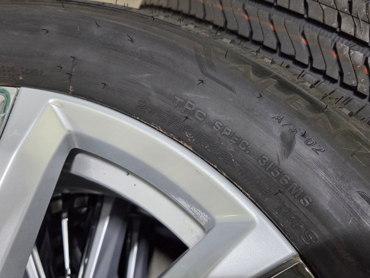 Chevy Silverado Tahoe Suburban 22x9 Wheels and Tires - New Takeoffs