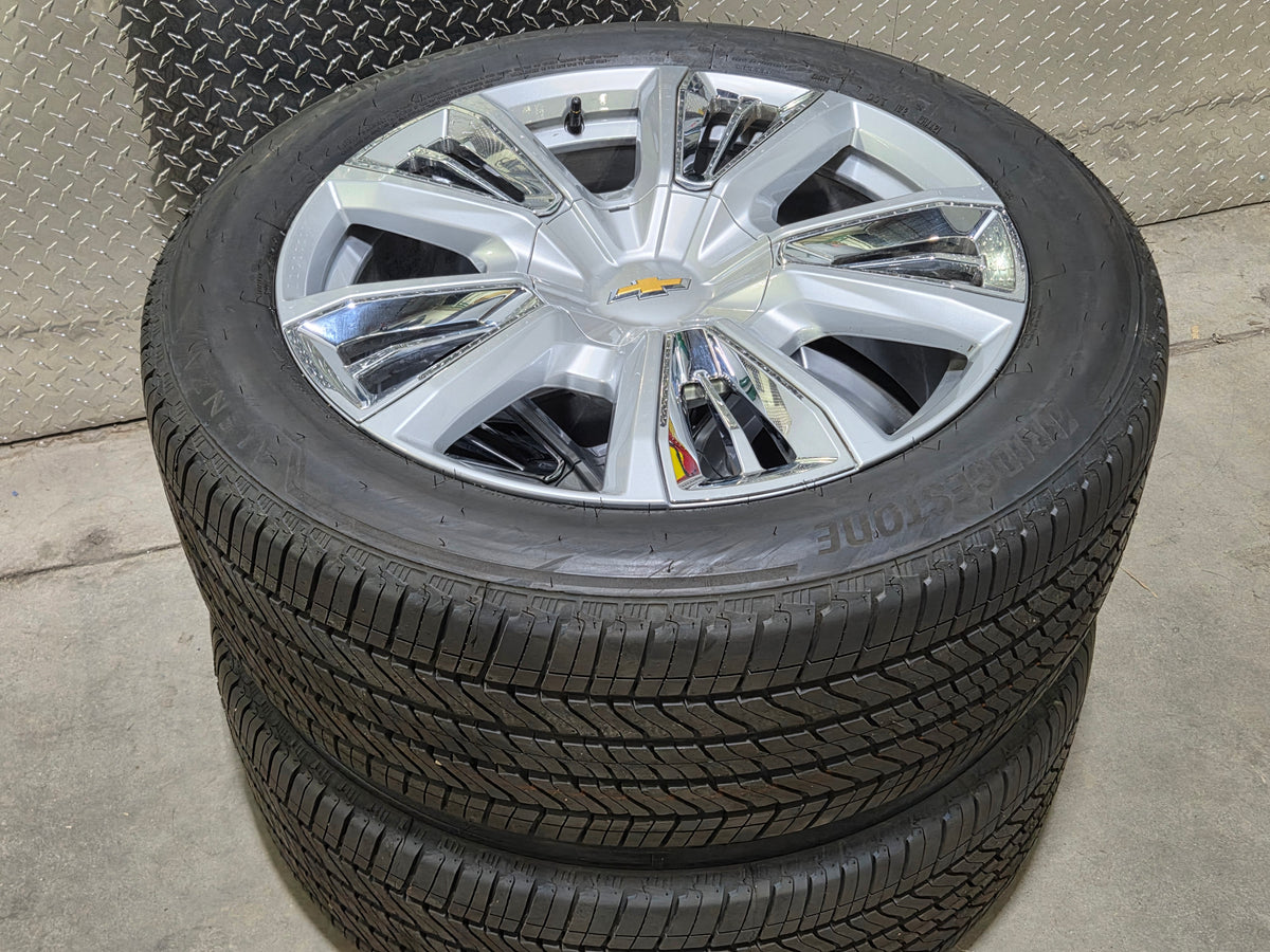 Chevy Silverado Tahoe Suburban 22x9 Wheels and Tires - New Takeoffs
