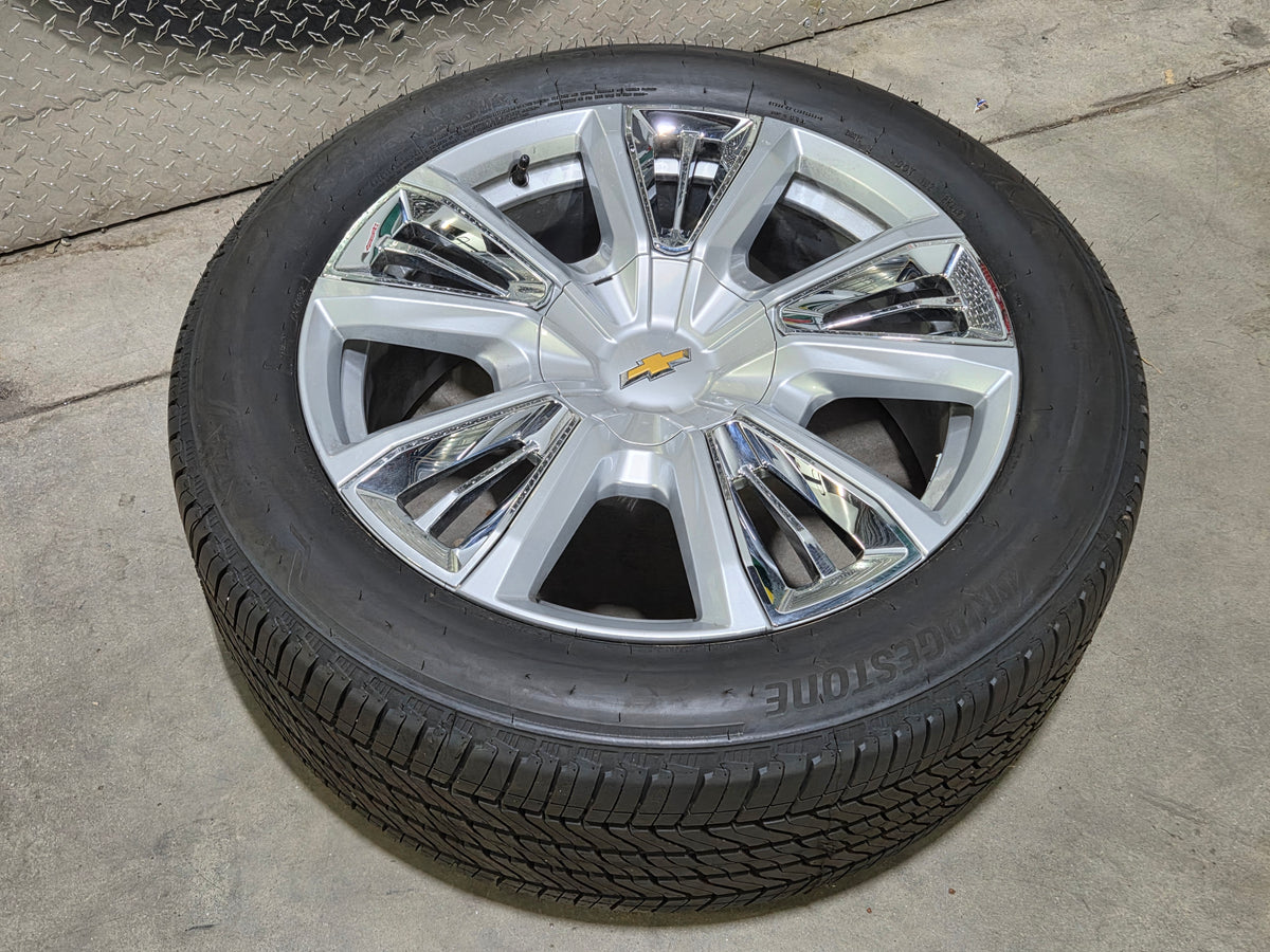 Chevy Silverado Tahoe Suburban 22x9 Wheels and Tires - New Takeoffs